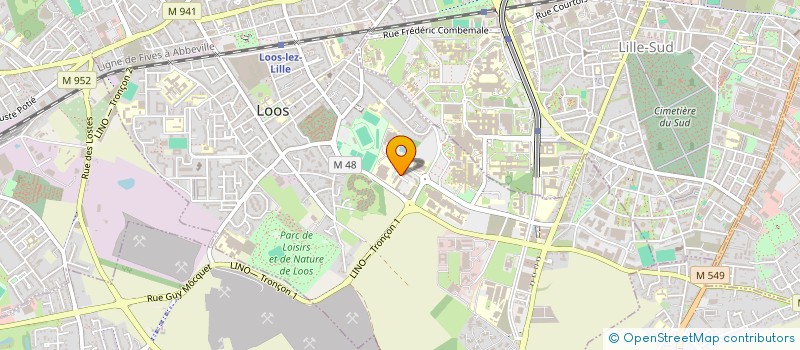 localisation de l'entreprise PETRIGENIA  LOOS