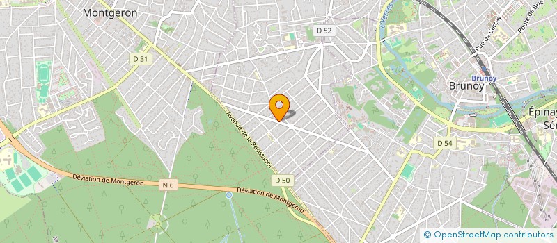 localisation de l'entreprise PETRIMMO  YERRES