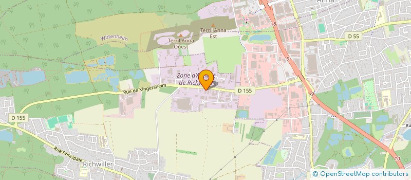 localisation de l'entreprise PETRINI TRANSPORT SERVICE  RICHWILLER