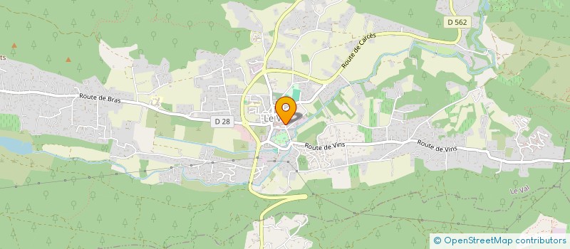 localisation de l'entreprise PETRIR ET PARTAGER à LE VAL