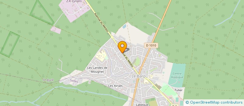 localisation de l'entreprise PETRO LOGGING SERVICES à LE BARP