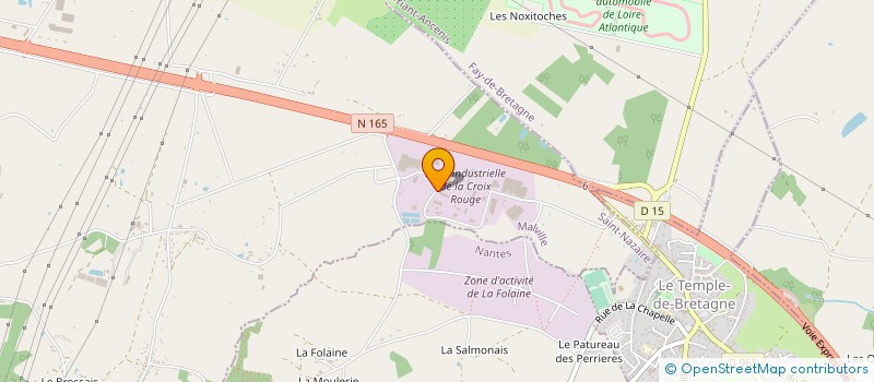 localisation de l'entreprise PETRO OUEST à MALVILLE