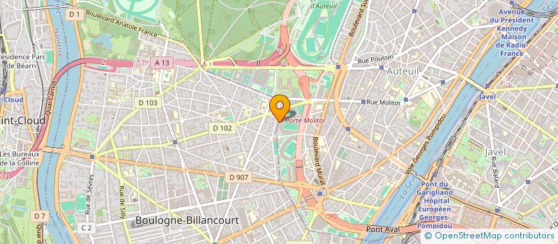 localisation de l'entreprise PETROCONCEPT à PARIS