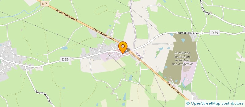 localisation de l'entreprise PETROL N7  RENAISON