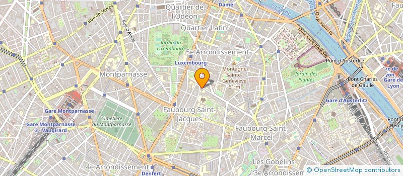 localisation de l'entreprise PETROLES GAY LUSSAC à PARIS