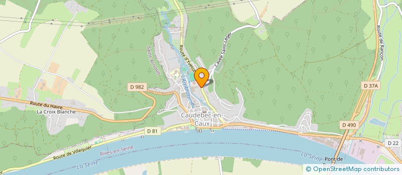localisation de l'entreprise PETROMESURES à RIVES-EN-SEINE