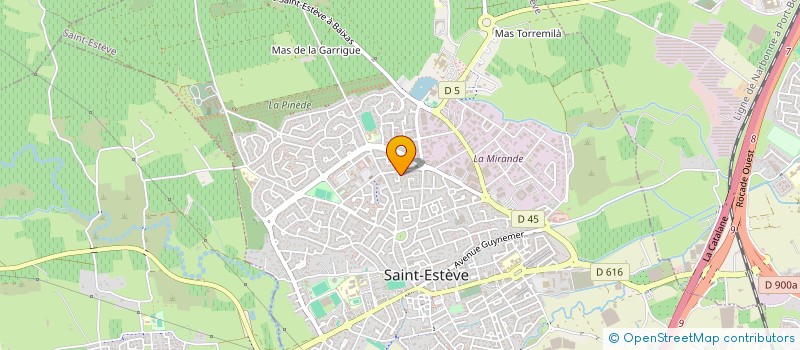 localisation de l'entreprise PETRONILLE  SAINT-ESTEVE