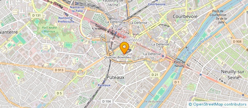 localisation de l'entreprise PETROPLUS HOLDINGS FRANCE SAS  PUTEAUX