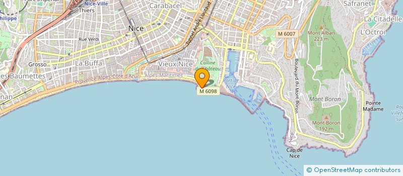 localisation de l'entreprise PETROVA INVESTISSEMENT IMMOBILIER à NICE