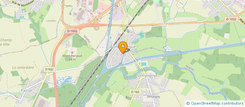 localisation de l'entreprise PETRUCCI HOLDING  PONT-L'EVEQUE