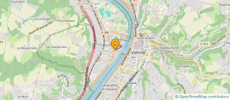 localisation de l'entreprise PETRUCHA  SAINTE-COLOMBE