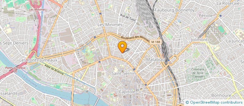 localisation de l'entreprise PETRUS à TOULOUSE