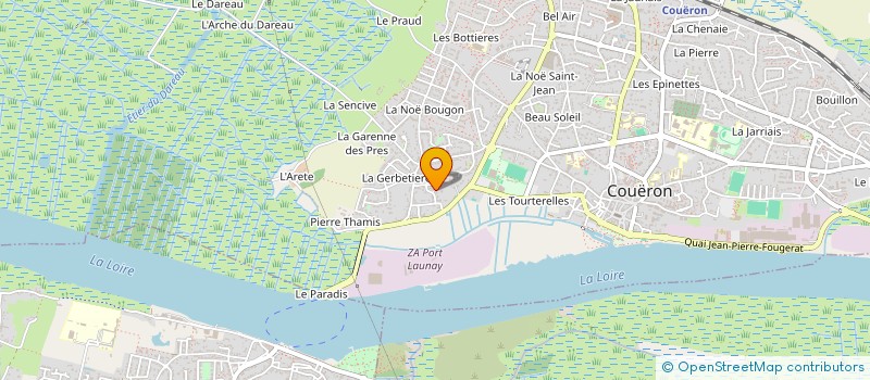 localisation de l'entreprise PETRUS à COUERON