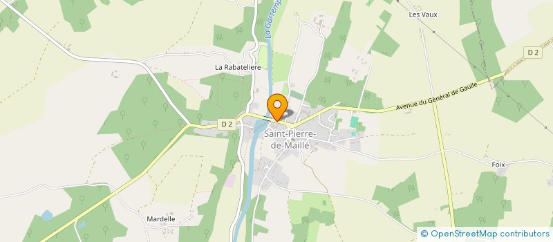 localisation de l'entreprise PETRUS EDUCATION TRUST  SAINT-PIERRE-DE-MAILLE