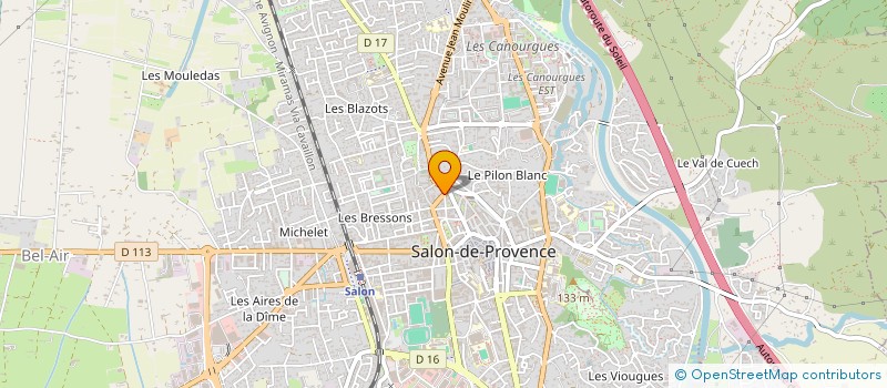 localisation de l'entreprise PETRUSCHI PASCAL  SALON-DE-PROVENCE