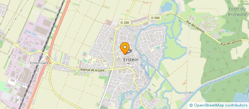 localisation de l'entreprise PETRUSIA à ERSTEIN