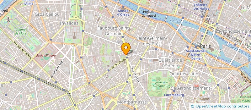 localisation de l'entreprise PETRUSSE PARIS  PARIS