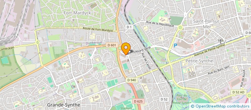 localisation de l'entreprise PETSY DIFFUSION 3 à DUNKERQUE