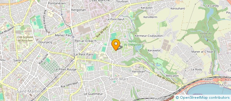localisation de l'entreprise PETTON CONSULTING à BREST