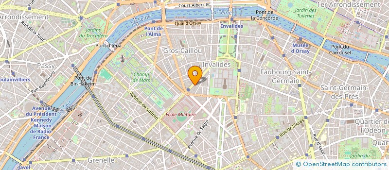 localisation de l'entreprise PETUNIA  PARIS