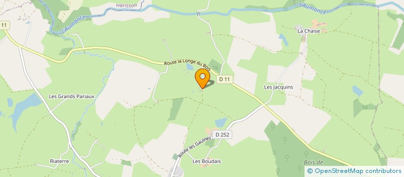 localisation de l'entreprise PEUFEILHOUX ANIMATION à VALLON-EN-SULLY