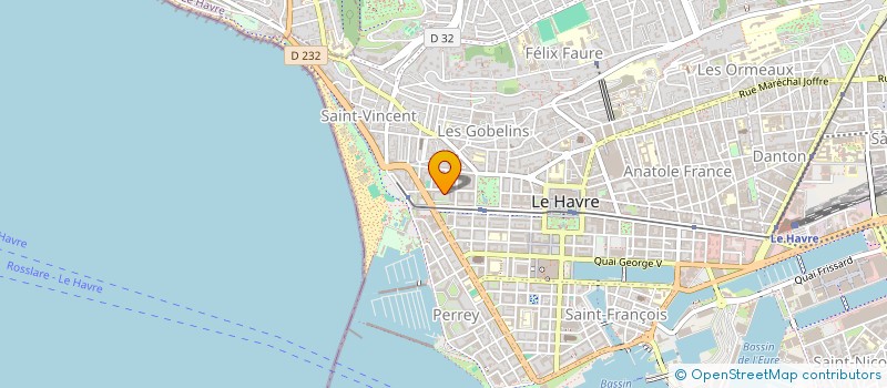 localisation de l'entreprise PEUM  LE HAVRE