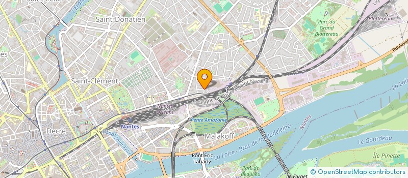 localisation de l'entreprise PEUPLADES.TV à NANTES