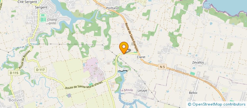 localisation de l'entreprise PEUPLE ARC EN CIEL à LE MOULE