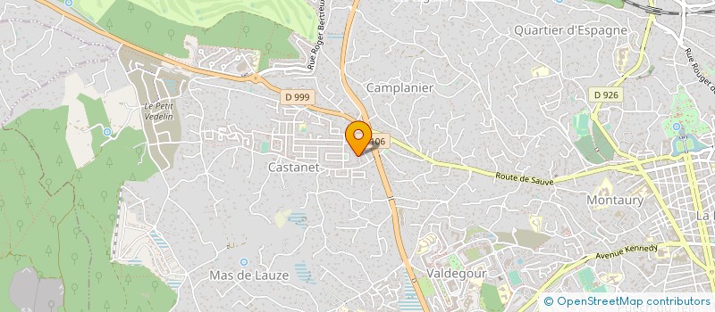 localisation de l'entreprise PEUPLE ET CULTURE GARD  NIMES