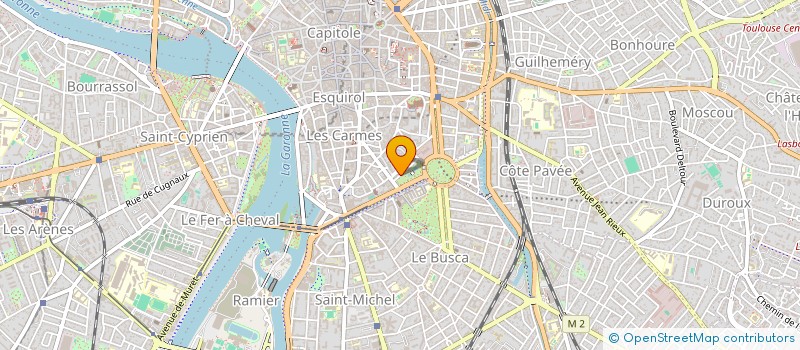 localisation de l'entreprise PEUPLE ET CULTURE MIDI PYRENEES à TOULOUSE