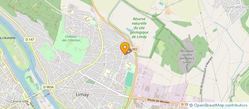 localisation de l'entreprise PEUPLES D ICI ET D AILLEURS  LIMAY