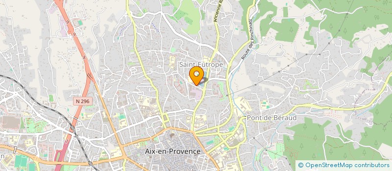 localisation de l'entreprise PEUPLIERS à AIX-EN-PROVENCE