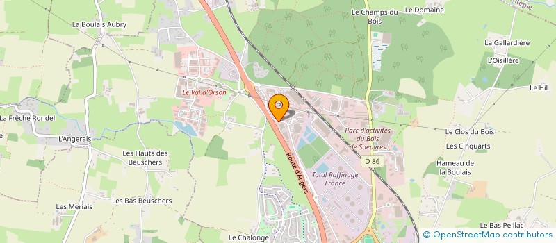 localisation de l'entreprise PEUPLINVEST  TINTENIAC