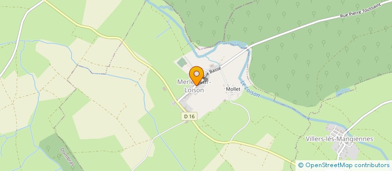 localisation de l'entreprise PEUVIBEST à DAMVILLERS