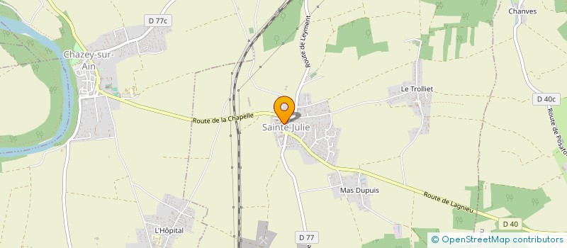 localisation de l'entreprise PEVABO  LEYMENT