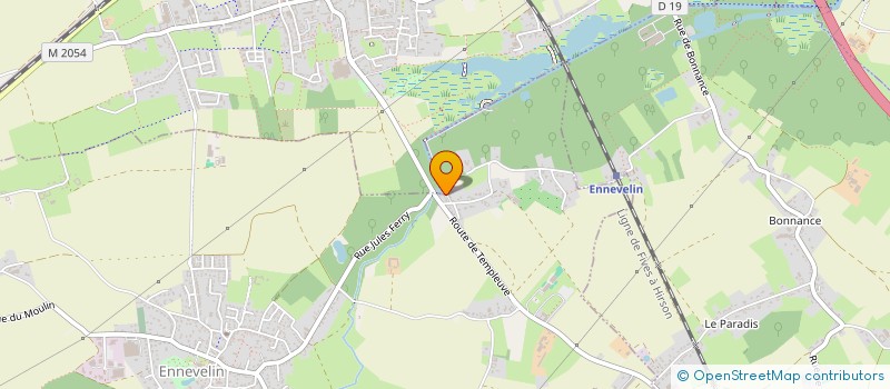 localisation de l'entreprise PEVELE PLOMBERIE  ENNEVELIN