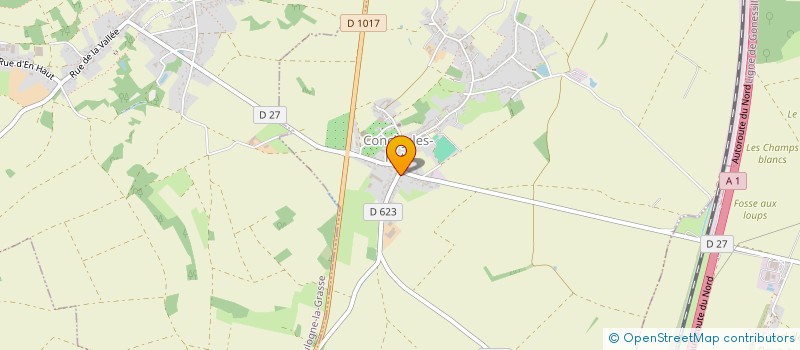 localisation de l'entreprise PEVS  CONCHY-LES-POTS