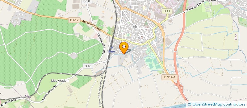 localisation de l'entreprise PEWE  ELNE
