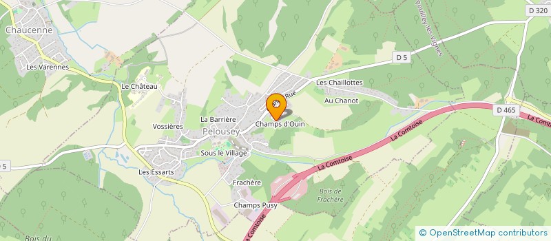 localisation de l'entreprise PEWZNER LONGO  PELOUSEY