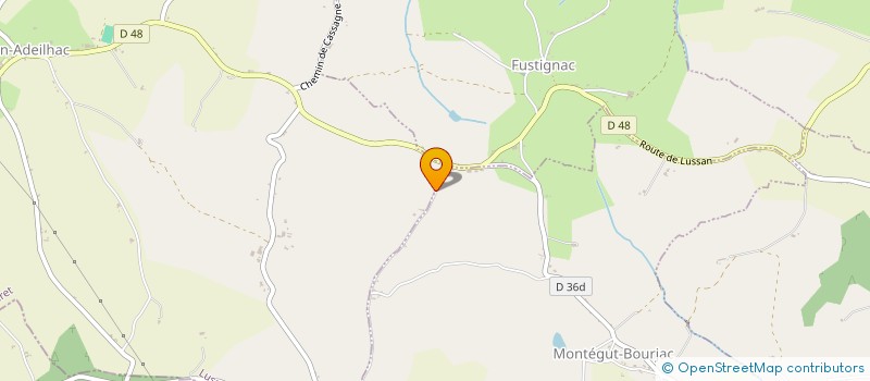 localisation de l'entreprise PEXPERT CONSEILS  MONTEGUT-BOURJAC