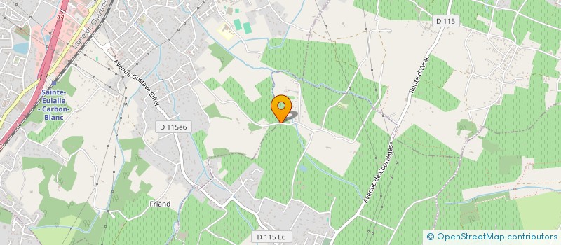 localisation de l'entreprise PEY-BOS  YVRAC