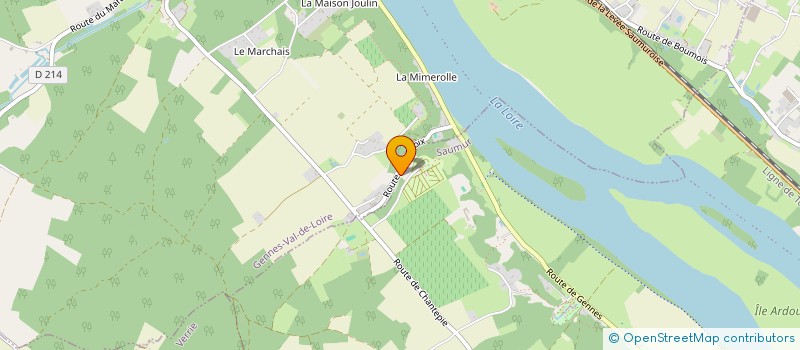 localisation de l'entreprise PEY MAOU  SAUMUR