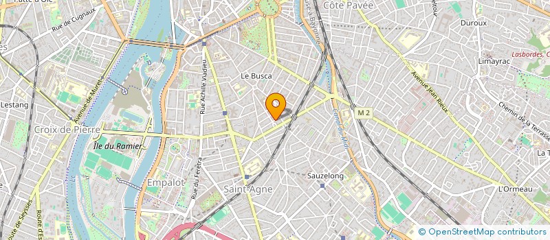 localisation de l'entreprise PEYO à TOULOUSE