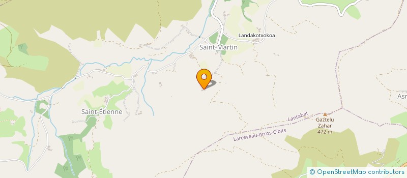 localisation de l'entreprise PEYO INDART  HELETTE