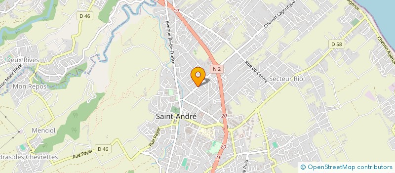 localisation de l'entreprise PEYOU CAPITONNEURS PERE ET FILS à SAINT-ANDRE