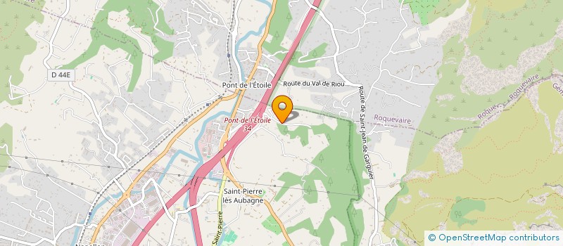 localisation de l'entreprise PEYPAGAN  AUBAGNE