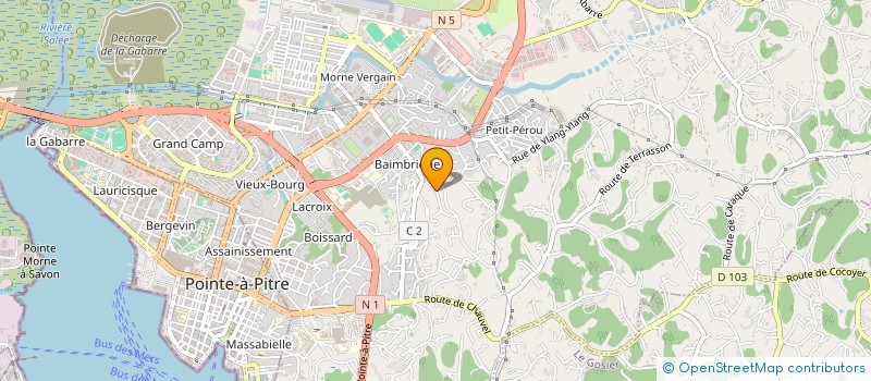 localisation de l'entreprise PEYRANNE INVEST à LES ABYMES