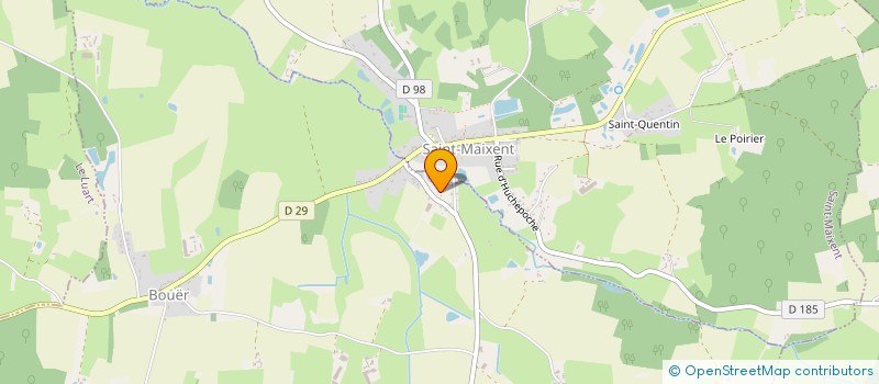 localisation de l'entreprise PEYRARI  BOUER