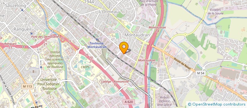 localisation de l'entreprise PEYRE à TOULOUSE