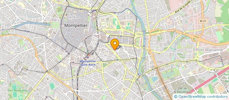 localisation de l'entreprise PEYRE CONSULTING à MONTPELLIER